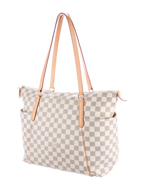 louis vuitton totally mm damier azur canvas|louis vuitton damier azur artsy.